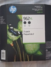 HP 962XL (3JB35BN) Black Toner Cartridge - 2 Pack 01/2024 Warranty Expired picture