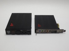 Creative Labs Sound Blaster X-Fi Control Module, SB1110 w/ Sound Card, SB0880 picture