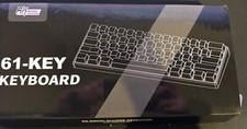 RK ROYAL KLUDGE RK61 Wired 60% Mechanical Gaming Keyboard RGB Backlit picture