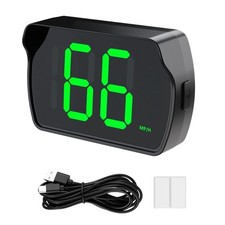 GPS Digital Speedometer HUD Large LED Display Plug and Play Universal Car Truck picture