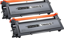 2PK High-Yield TN660 Toner Cartridge For Brother MFC-L2700DW DCP-L2520DW L2540DN picture