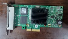 Dell 0T34F4 Intel I350-T4 Quad Port 1GbE RJ45 PCIe Network Adapter Low Profile picture