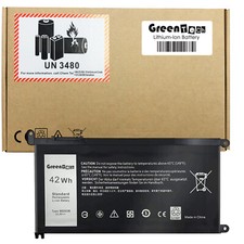 GREENTECH WDX0R BATTERY FOR INSPIRON 5368 5565 5568 LATITUDE 3189 FC92N 3CRH3 picture