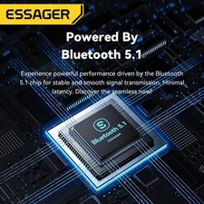 Essager 2-in-1Bluetooth Receiver ransmitter 3.5mm AUX Audio Adapter 5.1 Wireless picture