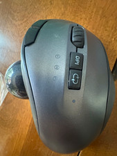 Jelly Comb MT50 Wireless Bluetooth Rechargeable Optical Trackball Mouse DPI Gray picture