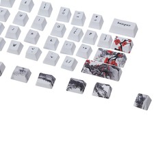 Wangjiang Plum Blossome Keycap Design Compatible With 61/64 For DIY Mechani PSIW picture