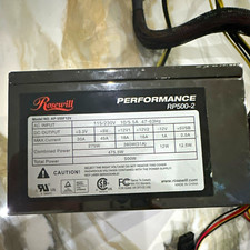 Rosewill Performance RP500-2 500W ATX Non-Modular PSU SATA 24-Pin Black picture