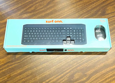 onn. Wireless Keyboard & Mouse Bundle 104-Key QWERTY Low-Profile 1600 DPI picture