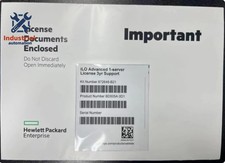 New HPE iLO Advanced 1-Server License 3yr BD505A 872648-B21 Envelope delivery picture