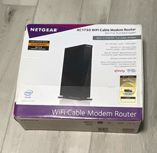 NETGEAR C6300 AC1750 DOCSIS 3.0 Dual-Band Cable Modem Router 4-Port Black picture