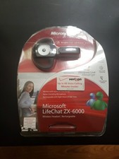 Microsoft LifeChat ZX-6000 Wireless PC Headset Rechargable NEW picture