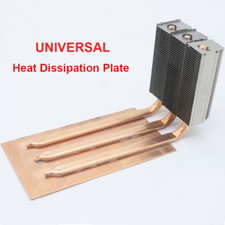 Geforce RTX30 Series UNIVERSAL Ultra Thin Copper Backplate Cooler Heat Sink Pipe picture