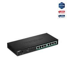 TRENDnet TPE-TG84, 8-Port Gigabit PoE+ Switch picture