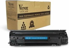 V4INK 1 Pack Compatible Toner Cartridge  for Canon 128 CRG128 HP 78A CE278A for  picture