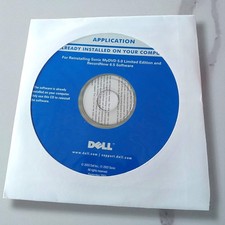 Dell Reinstalling Sonic MyDVD 5.0 Limited Edition and RecordNow 6.5 Software CD picture