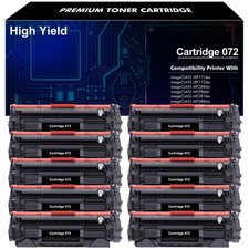 10PK CRG072 Toner Cartridge Compatible for Canon CRG072 MF284dw MF287dw MF289dw picture