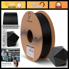Electrically Conductive Black PLA 3D Printer Filament 1.75mm | Low Warp, Easy Pr picture