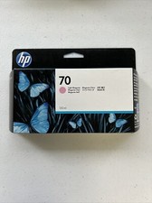 Genuine HP 70 C9455A Ink Cartridge Light Magenta Exp April 2017 Brand New picture