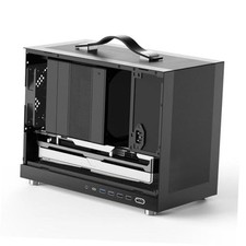 Shiny Snake G300 16.8L MESH Portable SFF Desktop Gaming PC Chassis - Black picture