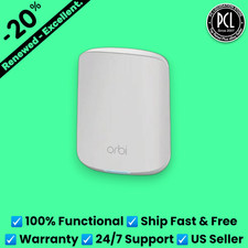 ✅ Netgear Orbi Satellite RBS350 1.8Gbps Dual-Band Mesh WiFi 6 Add-on AX1800 ✅ picture