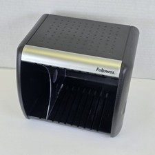 Vintage Fellowes Multi-Media Storage Module Stackable Floppy Disk 3.5 CD picture