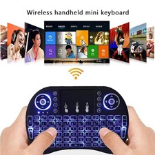 Mini 3 Backlit i8 2.4GHz Wireless Keyboard for TV Box Android PC Raspberry picture