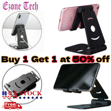 Universal Cell Phone Tablet Desk Stand Holder Mount Cradle Adjustable Foldable picture