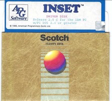 ITHistory SOFTWARE IBM (1985)  INSET (APG Software)    5.25