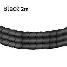 2M Spiral Cable Sleeve Protector 8/10/12mm Wire Organizer Flexible Wrap Tube picture