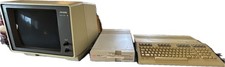 Commodore 128 Computer System w/1571 Drive, AMDEK Monitor, Original Boxes & Man picture