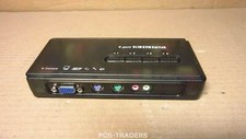 LINKSKEY 4-PORT SLIM PALMTOP USB AUDIO & MIC KVM SWITCH - EXCL PSU & CABLES picture