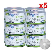 3000 Pack MyEco DVD-R DVDR 16X 4.7GB Economy Branded Logo Blank Recordable Disc picture