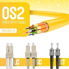 Startech SMDOS2SCSC3M SC/SC SINGLE MODE FIBER CABLE OS2/UPC/DUPLEX/LSZH picture