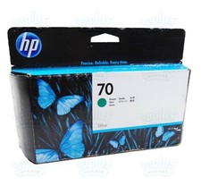Genuine HP 70 Green Ink 130ml DesignJet L3S81B E1L21B Q6675A  - Retail Box picture