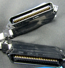 CABLE CONNECTOR 25PR 24AWG MALE TO MALE AMPHENOL 3' A25D3FTDE--1010238 picture