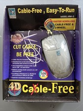 Wireless 4D Mouse Mouse PC 90s A4tech Retro Gaming 90s - HTF picture