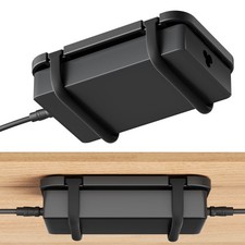 Upgraded Laptop Charger Holder,Adjustable Silicone Strap Power Brick Organize... picture