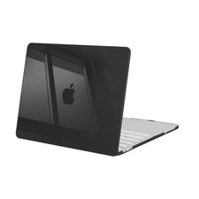 MOSISO Cover Compatible with MacBook Neo Case 13 inch 2026 Crystal Black picture