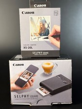 Canon Selphy Square QX10 Digital Photo Printer-Open Box + Unopened Black XS-20L picture