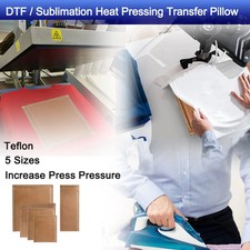 DTF Sublimation Heat Press Pillow 5 Sizes for Heat Transfer T-shirt Iron Mat Pad picture