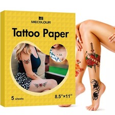 Printable Temporary Tattoo Paper 8.5