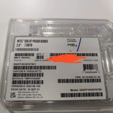 INTEL D7-P5500 7.68TB SSD 2.5