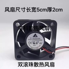 Delta AFB0524VHD DC24V 0.15A 5CM 2-Wire Inverter Cooling Fan picture