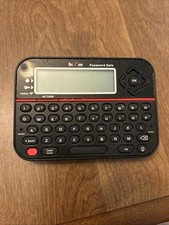 RecZone Password Safe Handheld Digital Keeper Vault Model #595 TESTED picture