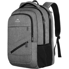MATEIN Travel Laptop Backpack, 17 Inch TSA Approved Carry On 17 Inch, Grey picture