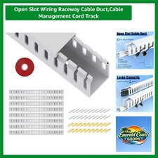 High-Quality Cable Ducts - 10.26ft Open Slot for Safe Home Cable Management picture