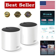 WiFi 6 Deco X55 Mesh System - Ultimate 4500 Sq.Ft Coverage, Smart Security picture