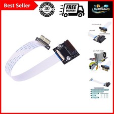 PCI-E X1 Extension Adapter PCI Express X1 Low Profile Angled Riser Card Exten... picture