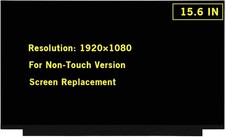 Lenovo IdeaPad Legion Y740-15IRH Non-Touch Led Lcd Screen 15.6