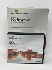 Microsoft SQL Server 2005 Developer Edition_Server System picture